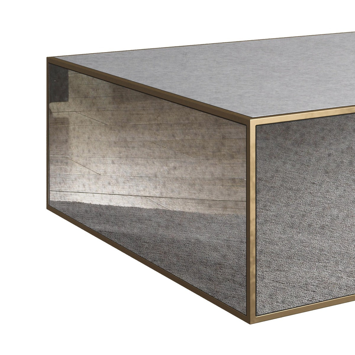 Lana Mirrored Coffee Table (43"-48")