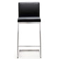 Parma Performance Vegan Leather Counter Stool - Set of 2 - Black - Image 4