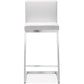 Parma Performance Vegan Leather Counter Stool - Set of 2 - White - Image 4