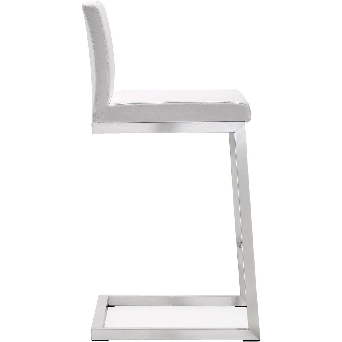 Parma Performance Vegan Leather Counter Stool - Set of 2 - White - Image 5