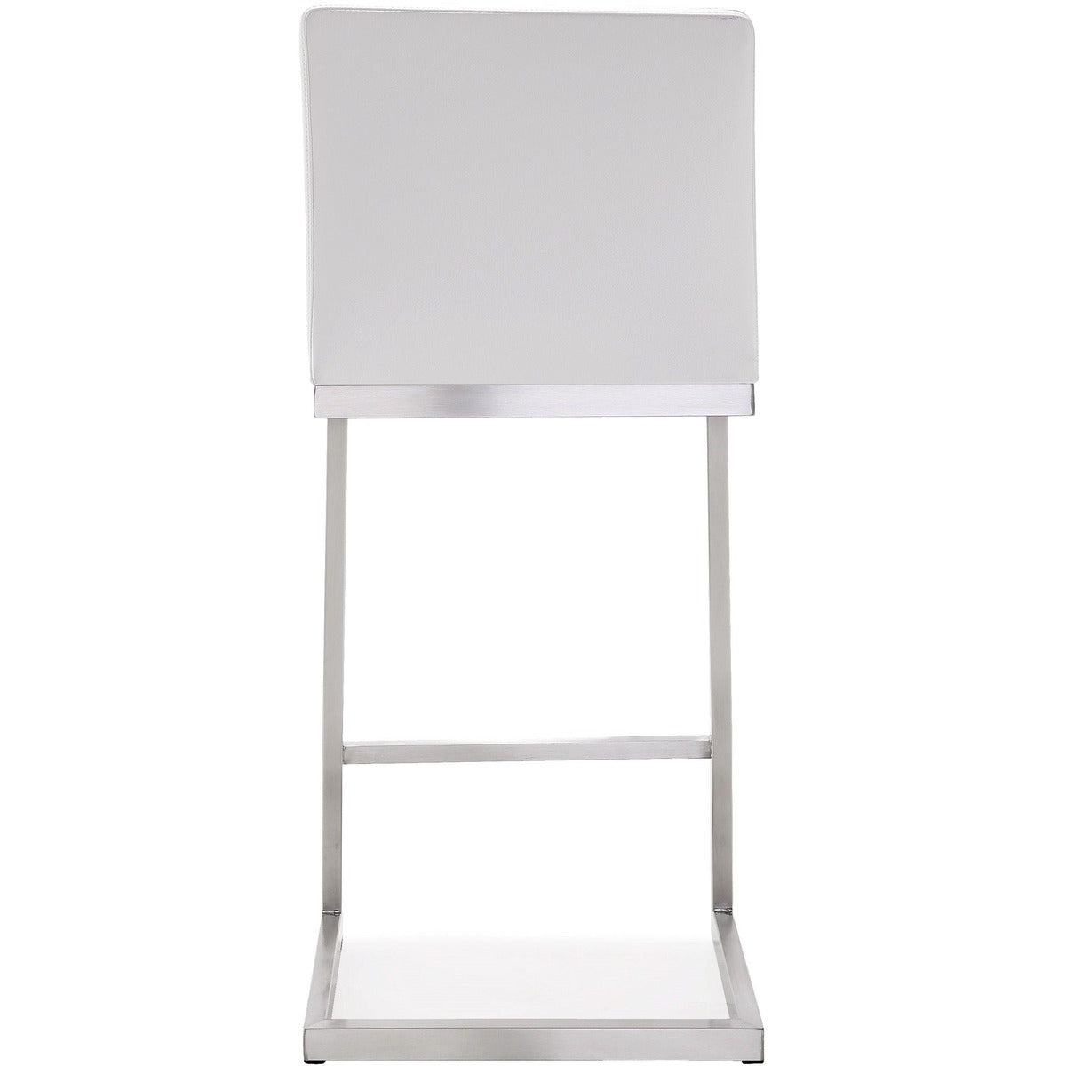Parma Performance Vegan Leather Counter Stool - Set of 2 - White - Image 6