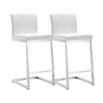 Parma Performance Vegan Leather Counter Stool - Set of 2 - Image 2