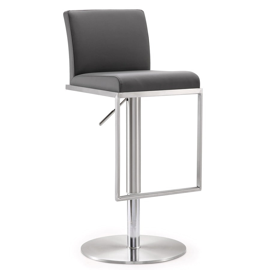 Amalfi Performance Vegan Leather Adjustable Stool