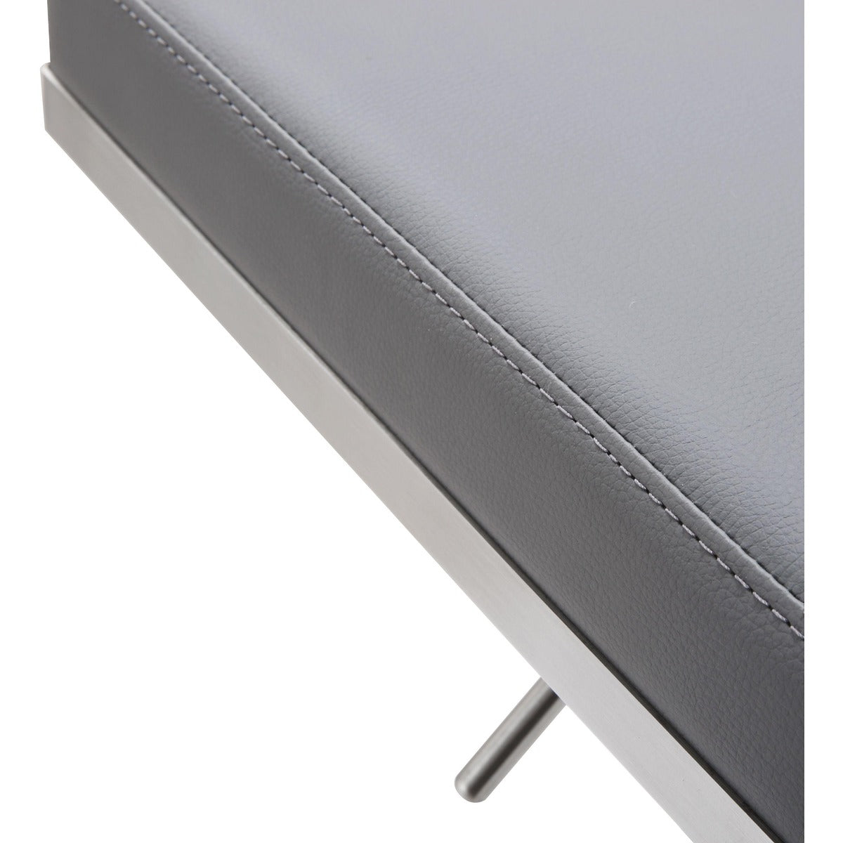 Bari Performance Vegan Leather Adjustable Stool