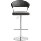 Cosmo Performance Vegan Leather Adjustable Stool - Grey - Image 3