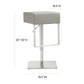 Seville Performance Vegan Leather Adjustable Stool