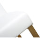 Denmark Performance Vegan Leather Stool with Gold Base - Set of 2 - White / Counter Height - Image 7