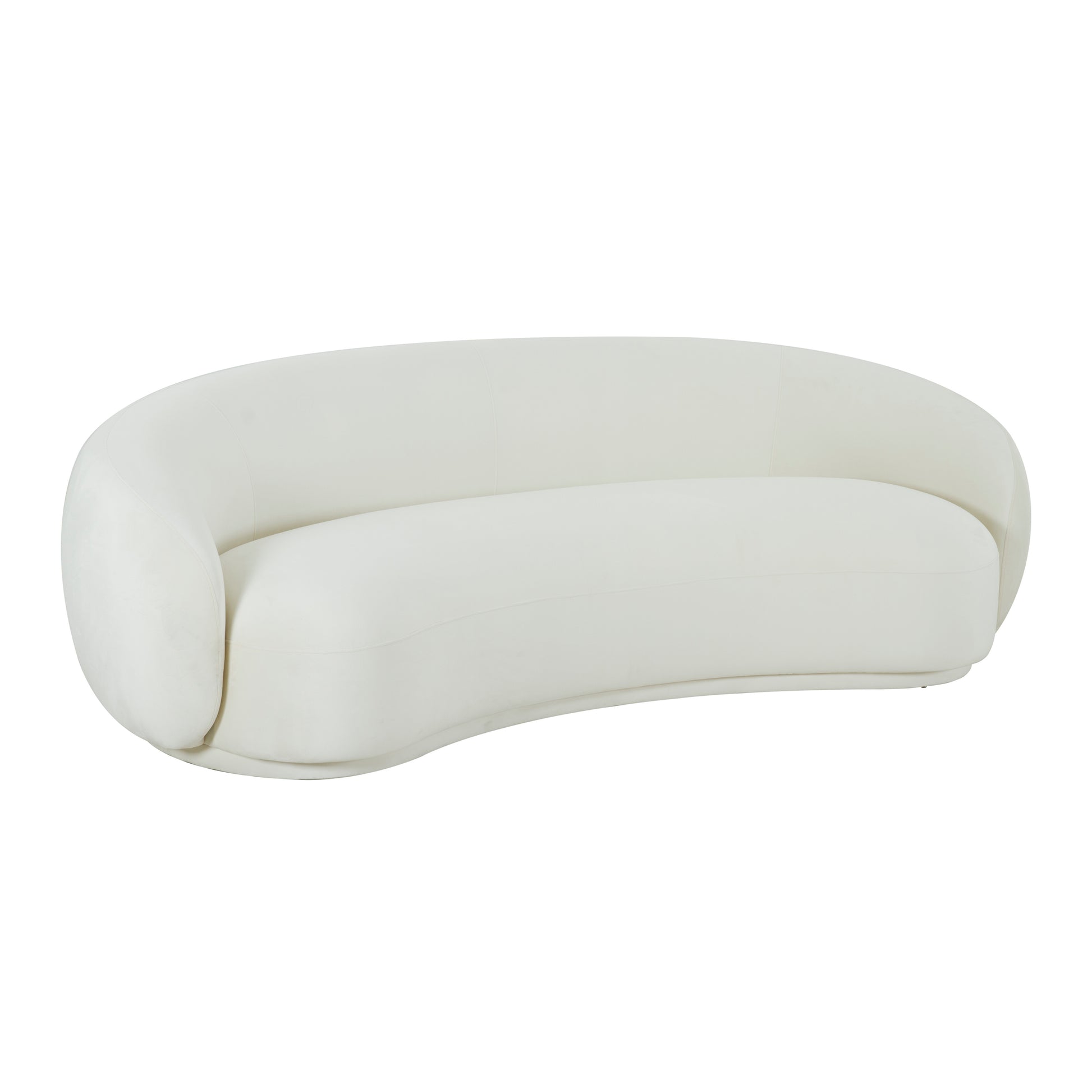 Kendall 90" Sofa - Cream - Image 1