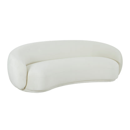 Kendall 90" Sofa - Cream - Image 1