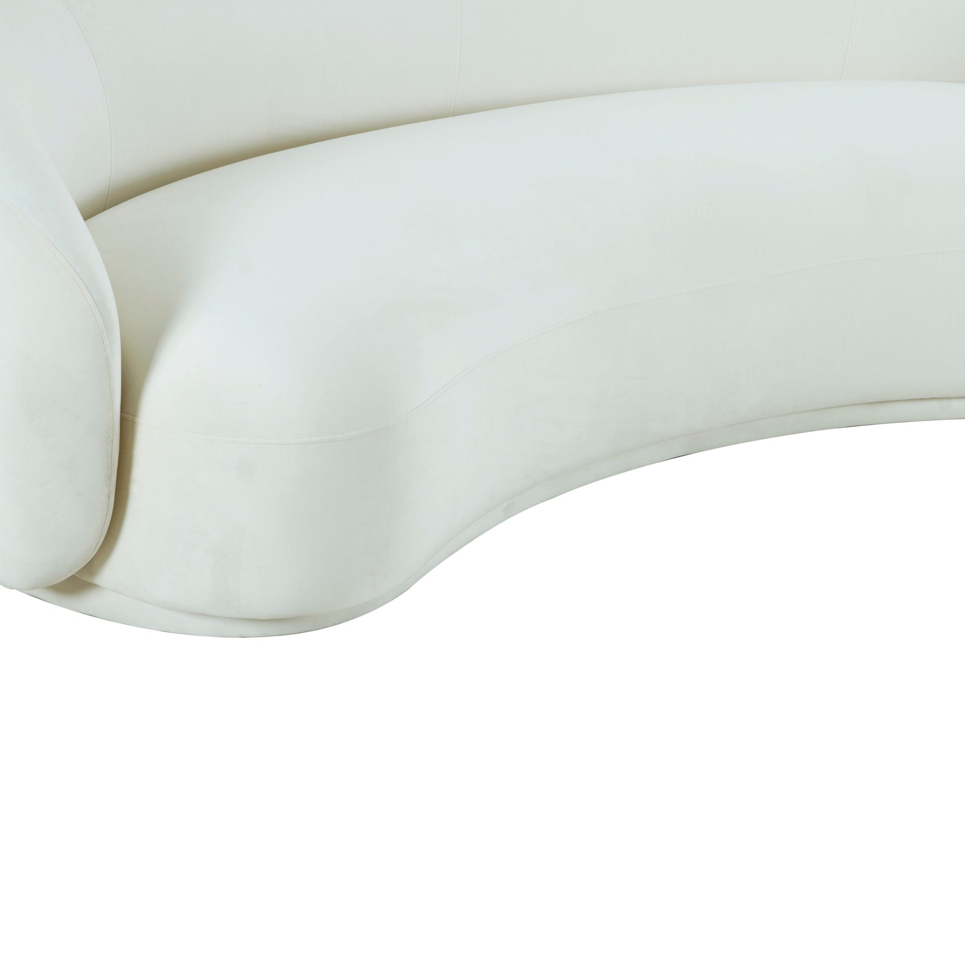 Kendall 90" Sofa - Cream - Image 5