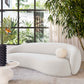 Kendall 90" Sofa - Cream - Image 3