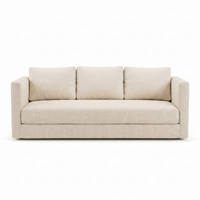 Sante 88" Two-Tone Plain Weave Sofa - Image 1