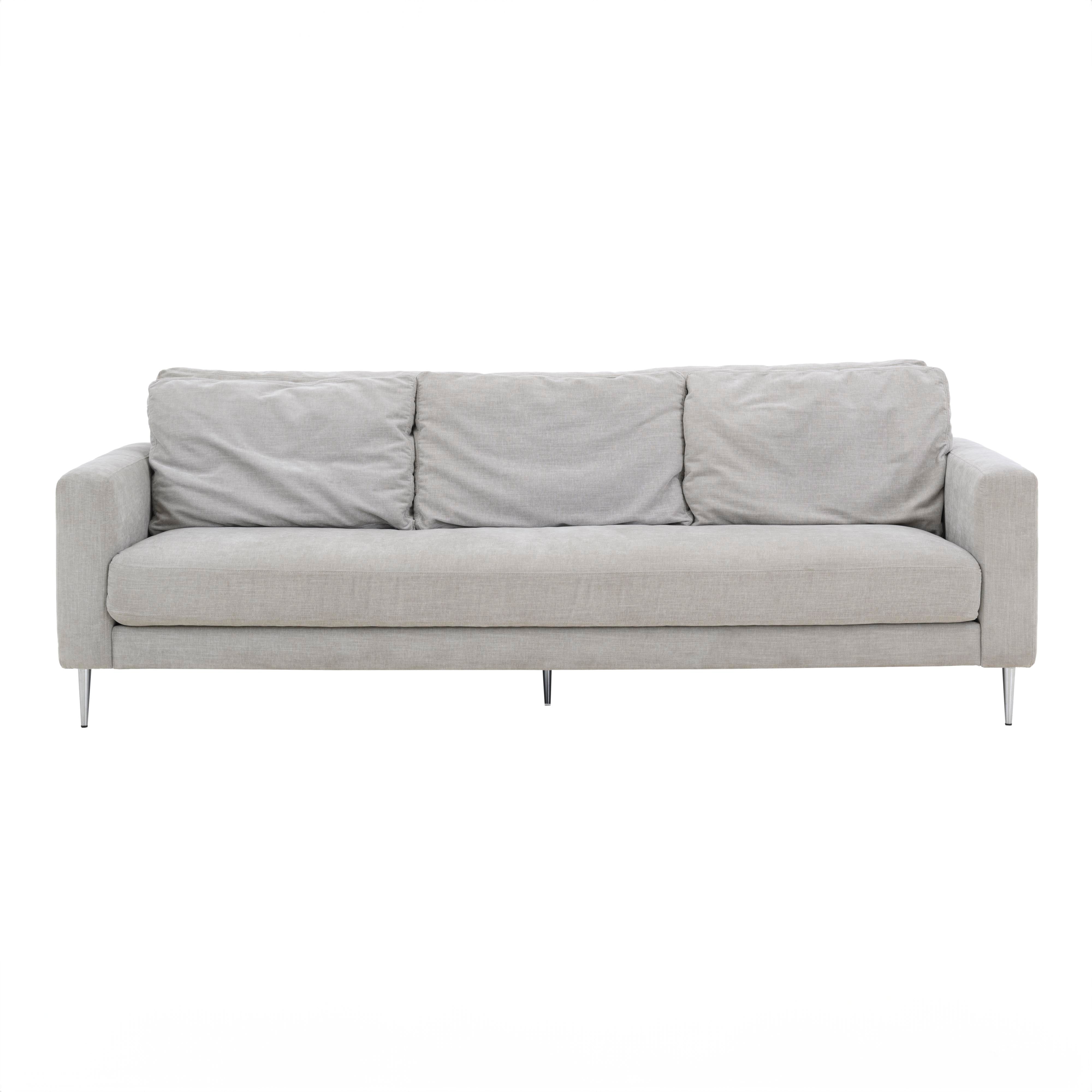 Grey velvet lounge discount
