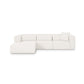 Tarra 3-Piece Cream Performance Chenille Modular Sectional - LAF - Image 2
