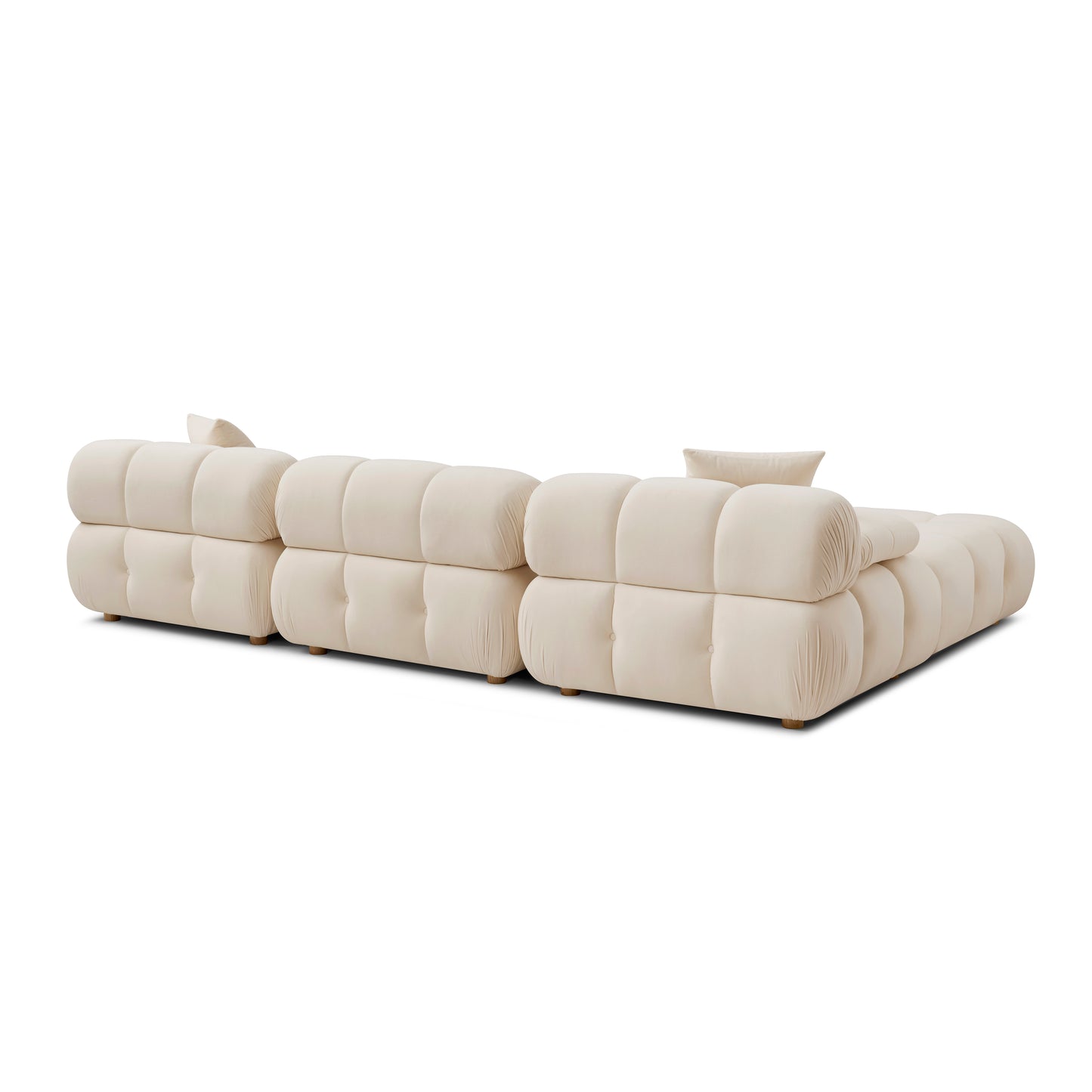 Calliope 4-Piece Performance Modular Sectional - Off-White - Image 3