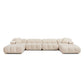 Calliope 6-piece Performance Modular U-Sectional - Off-White - Image 2