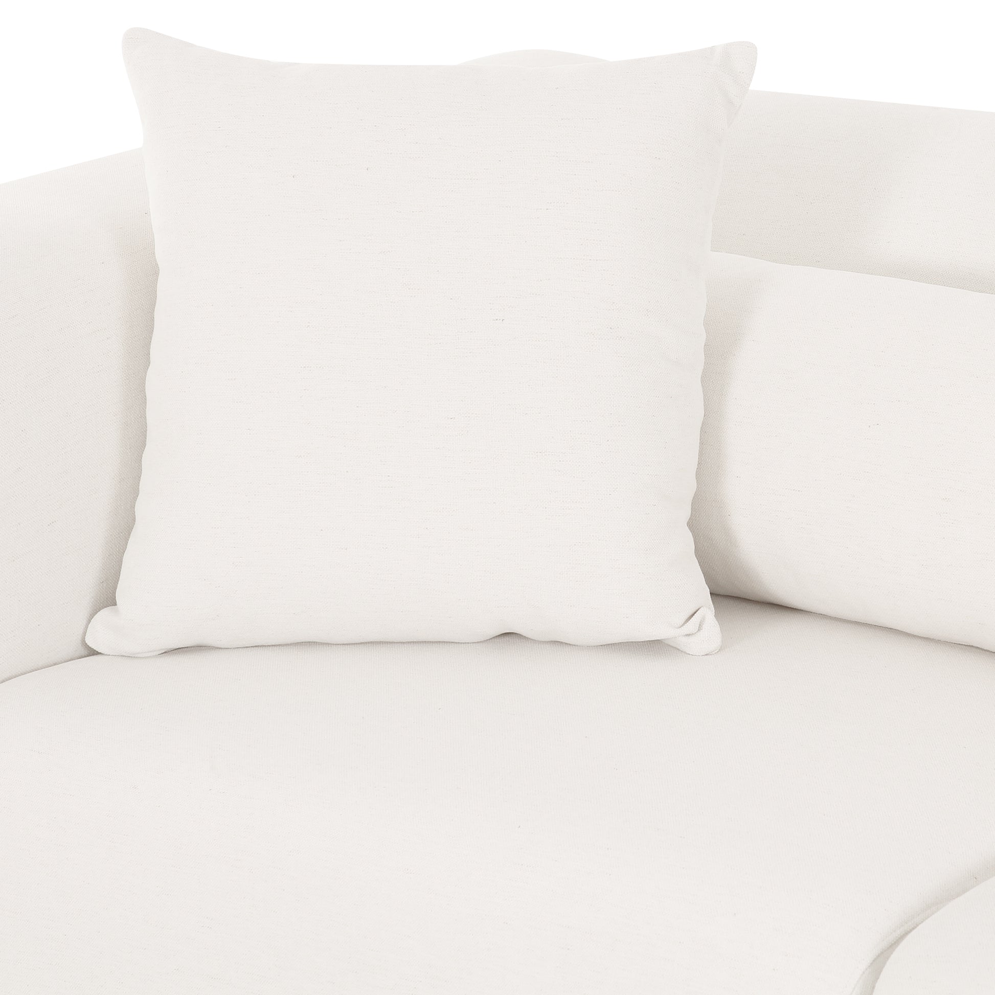 Tarra 86" Modular Loveseat - Cream - Image 4