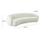 Kendall 120" Sofa - Cream - Image 6