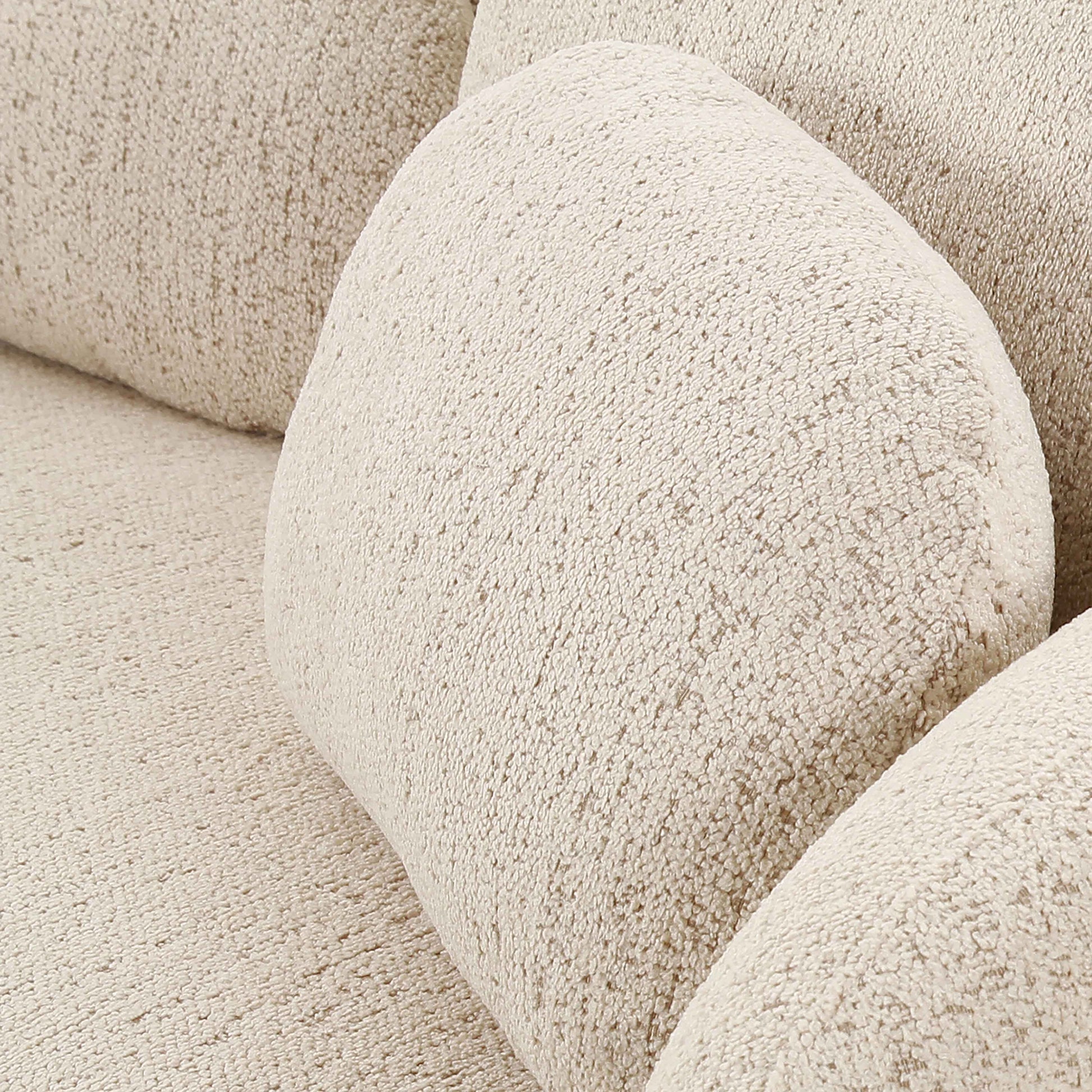 Misty 90" Sofa - Cream - Image 5