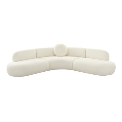 Broohah 3-Piece Performance Fabric L-Shaped Sectional - Image 1