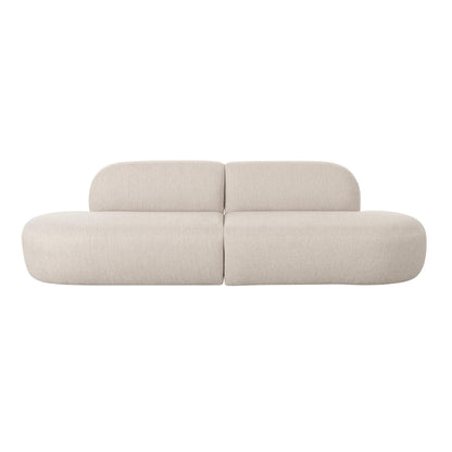 Broohah 94" Performance Fabric Sofa - Beige - Image 1
