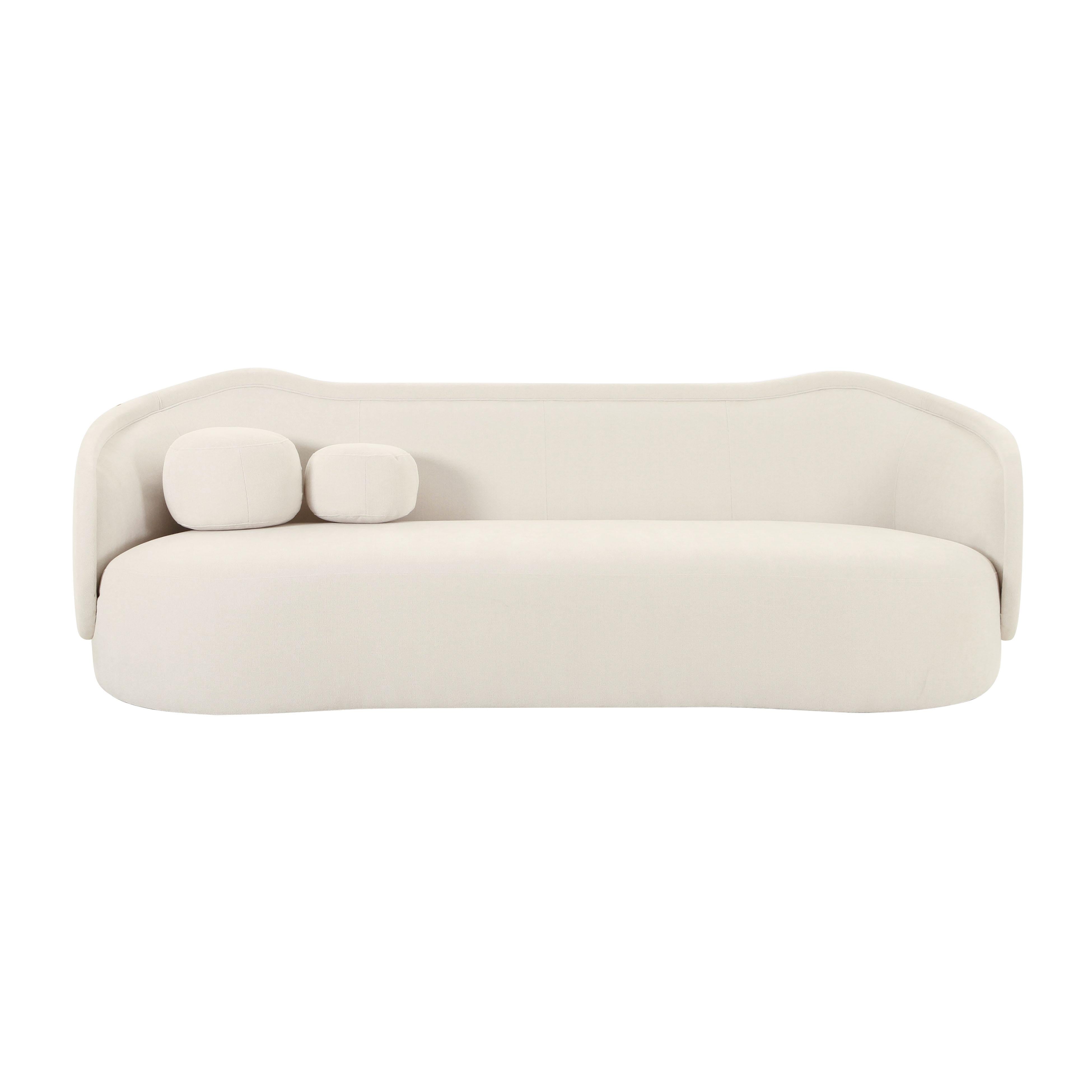 Circe Textured Velvet Sofa – TOV Furniture