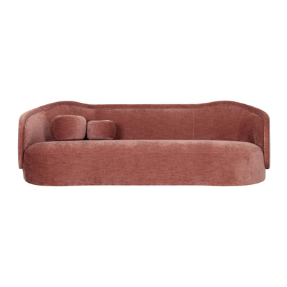 Circe 93" Sofa - Mauve - Image 2