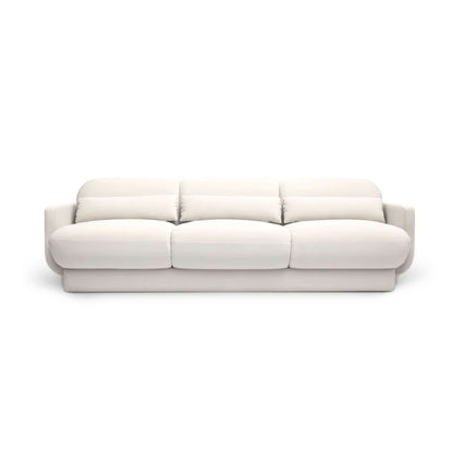 Azalea 90.5" Performance Velvet Sofa - Cream - Image 1