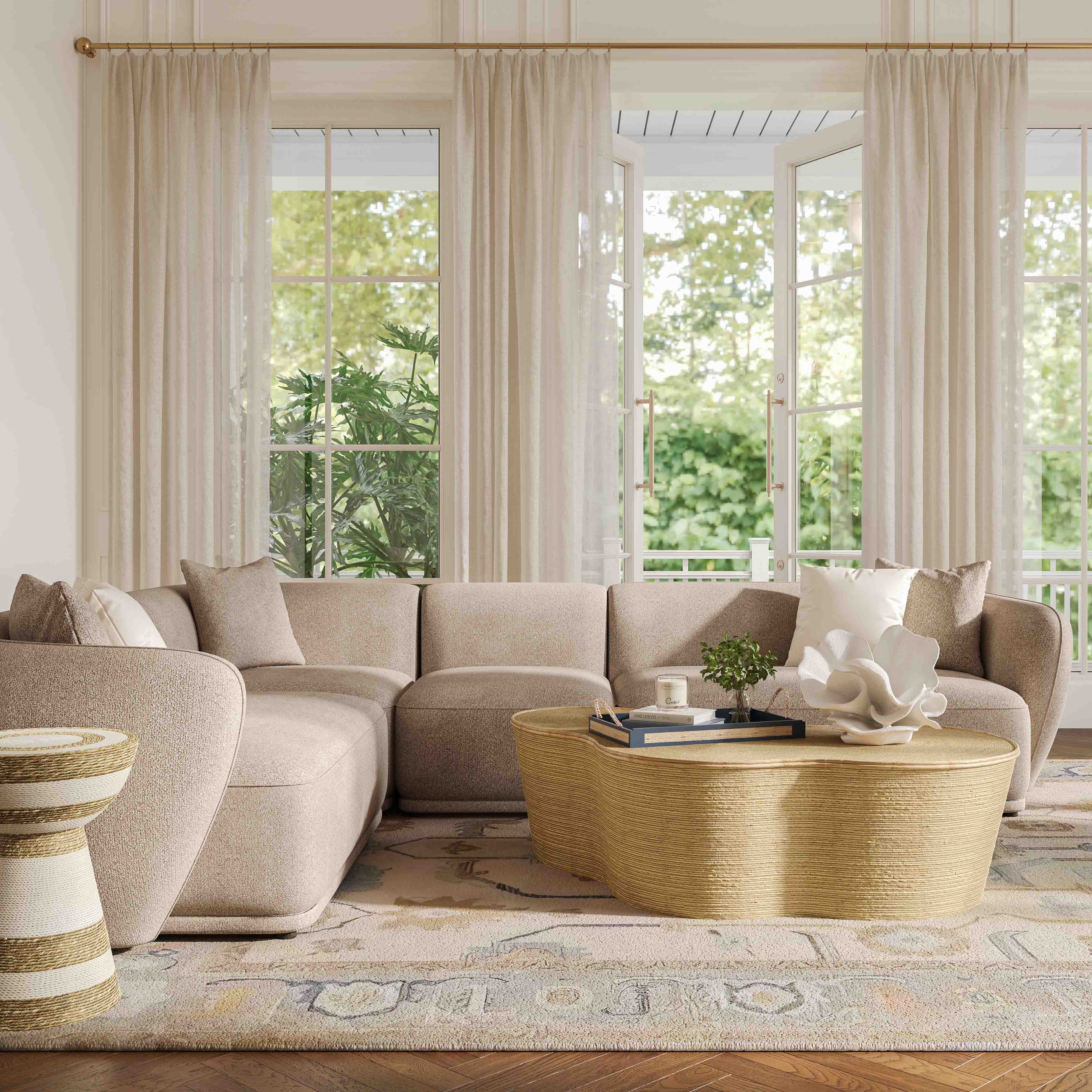 TOV Furniture Sylvie Sectional - Thumbnail 4