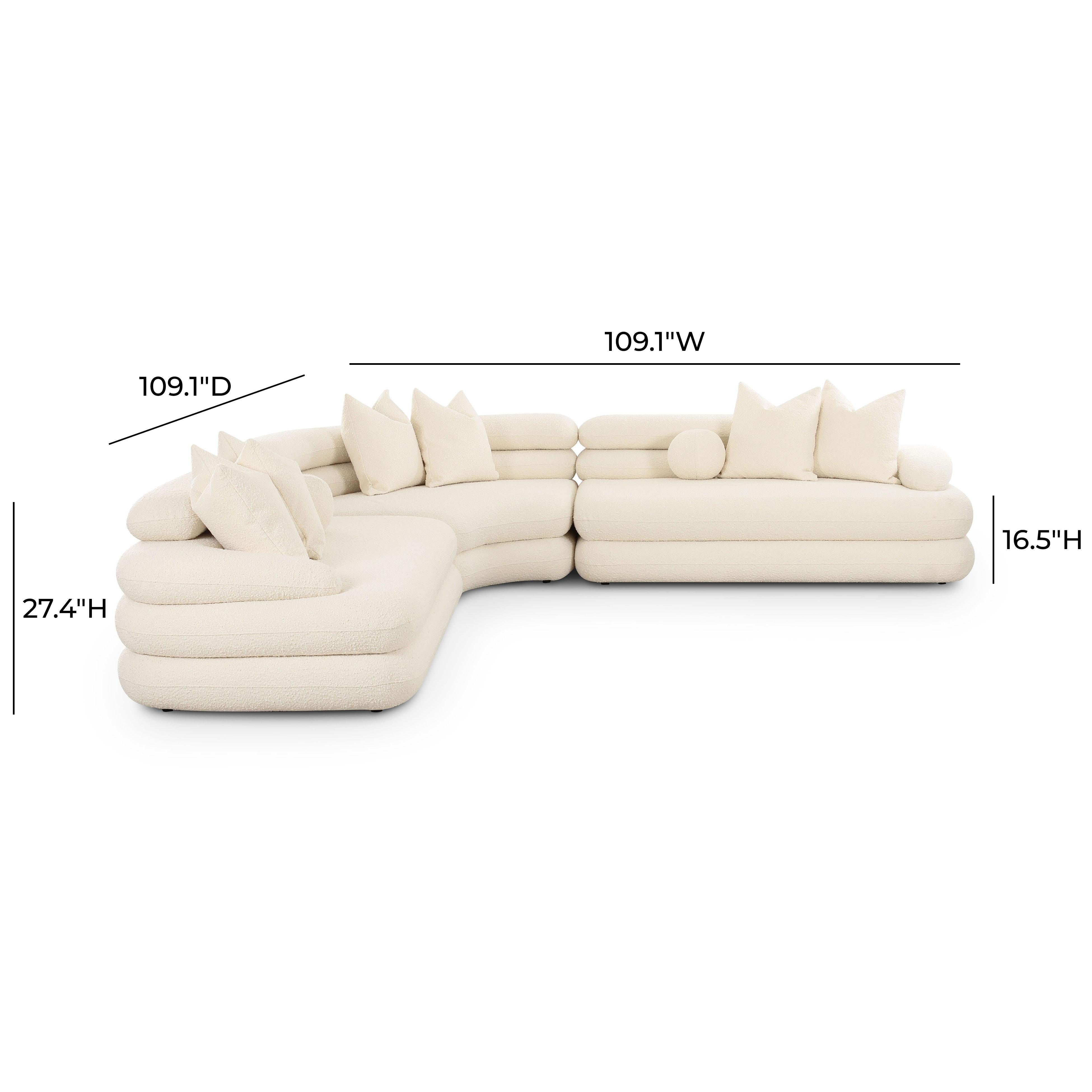 TOV Furniture Lulu Sectional - Thumbnail 5