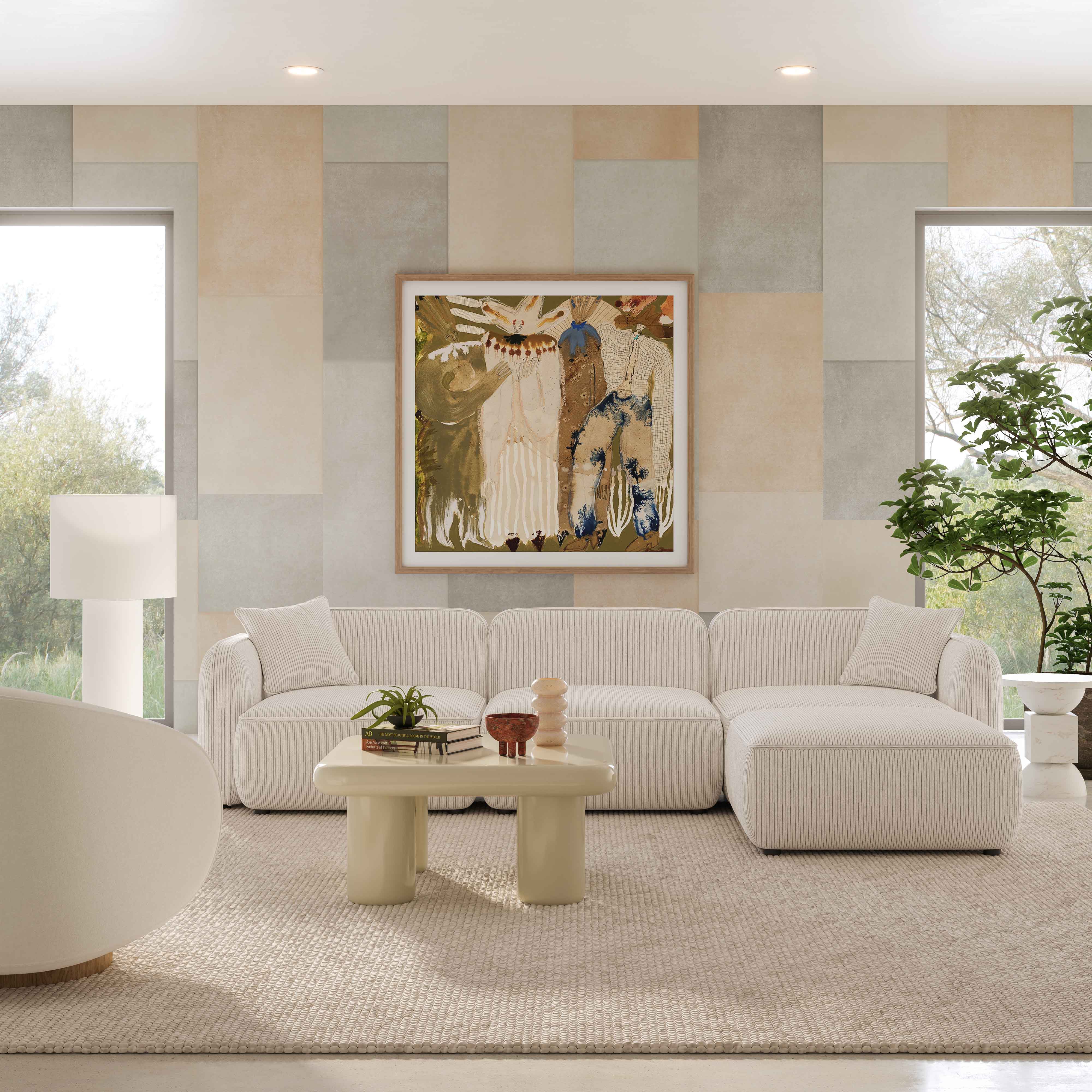 TOV Furniture Travie Modular L-Sectional - Thumbnail 3