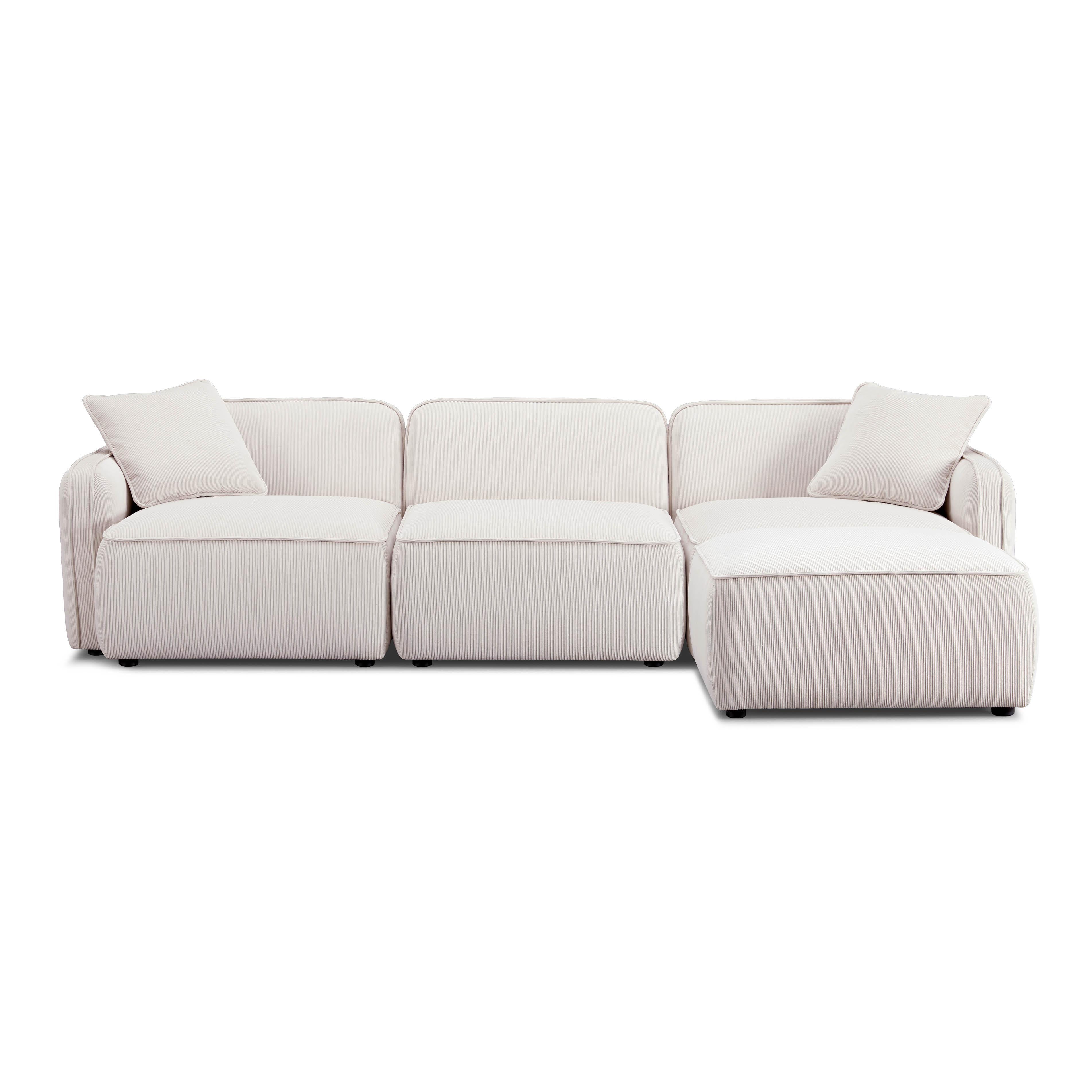 TOV Furniture Travie Modular L-Sectional - Thumbnail 4