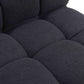 Calliope 6-piece Performance Vegan Shearling Modular U-Sectional - Black - Image 6