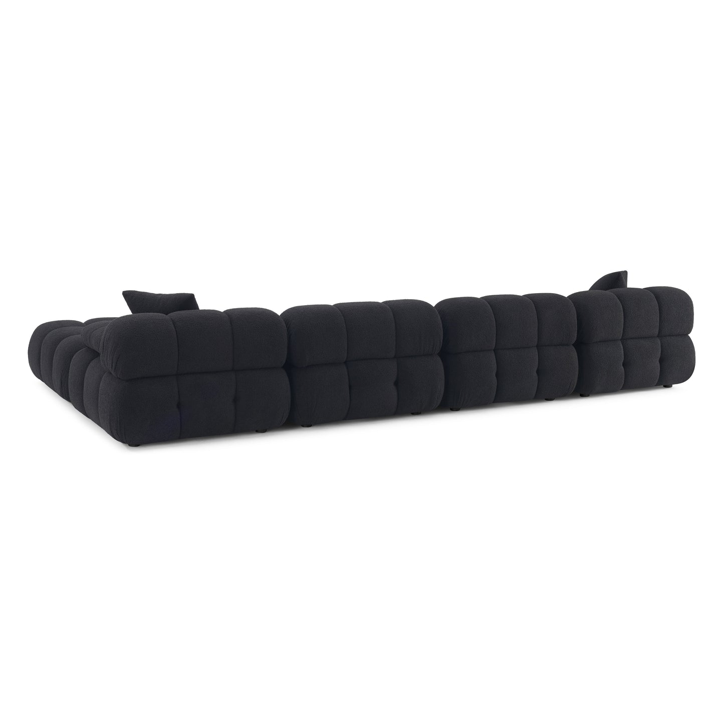 Calliope 6-piece Performance Modular U-Sectional - Black - Image 5