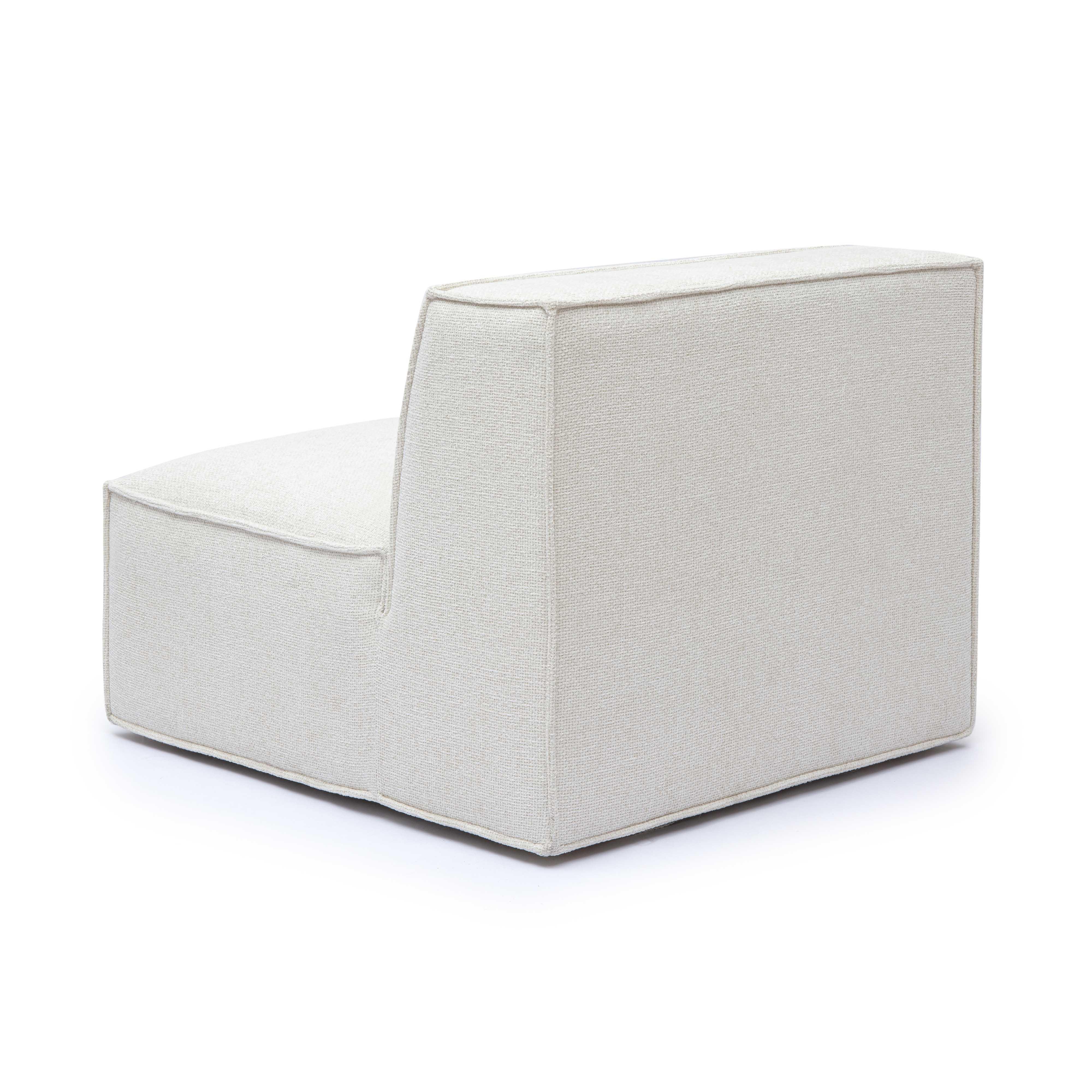 TOV Furniture Mindy Modular Armless Chair - Thumbnail 5