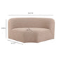 Gorge Modular Corner Wedge - Tan - Image 7