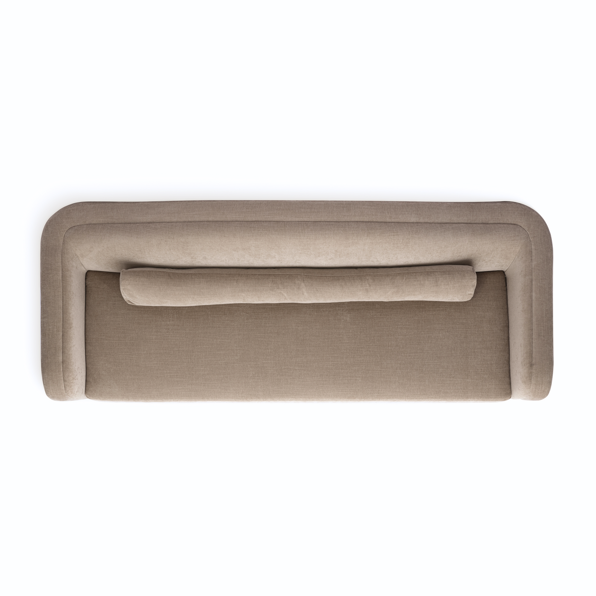 Camille 99" Sofa - Stone - Image 6