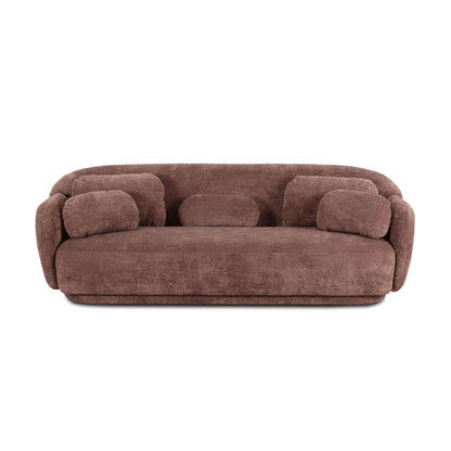 Misty 90" Sofa - Chocolate Brown - Image 1