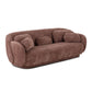 Misty 90" Sofa - Chocolate Brown - Image 2