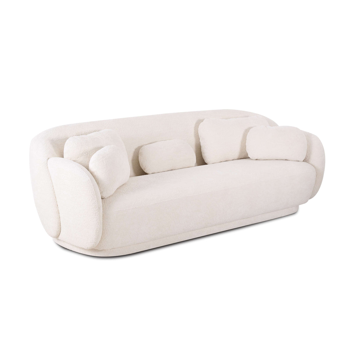 Misty 90" Sofa - Off-White - Image 3