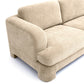 Halsey Textured Fabric Sofa - Tan - Image 3