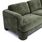 Halsey 102" Textured Fabric Sofa - Green - Image 4