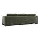 Halsey 102" Textured Fabric Sofa - Green - Image 5