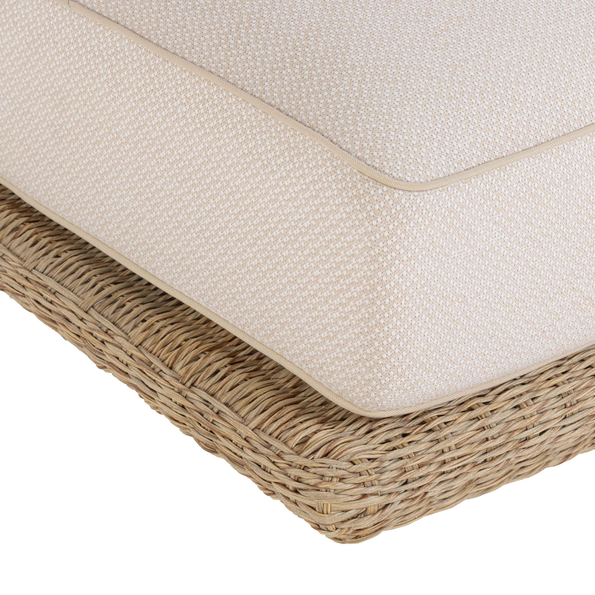 Mora Cream Outdoor Sofa - 65" - Image 4