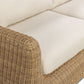 Dana 85" Cream Outdoor Sofa - Image 3