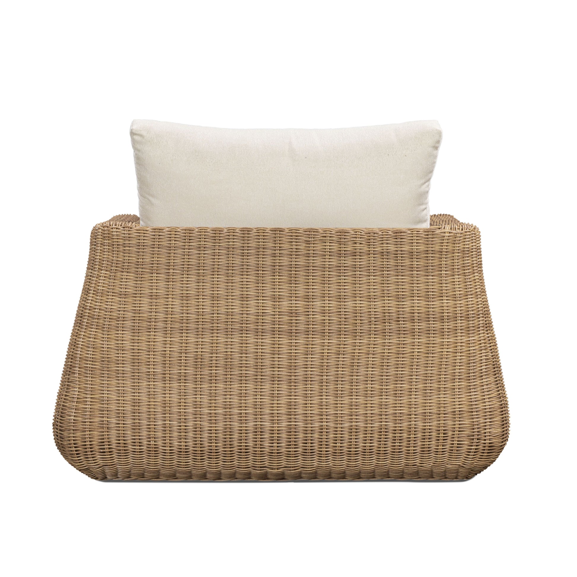 Dana Cream Outdoor Accent Chair - Image 5