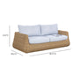Dana 85" Light Blue Outdoor Sofa - Image 6