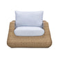 Dana Light Blue Outdoor Accent Chair - Image 1