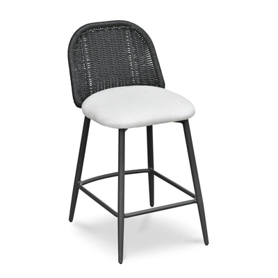 Alexa Performance Fabric Outdoor Stool - Image 1