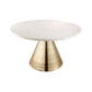 Tempo 30" Marble Round Coffee Table - Image 1